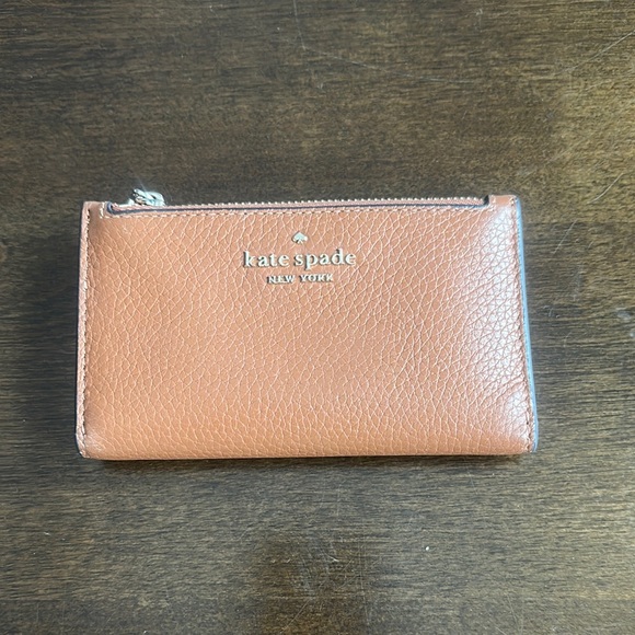 Kate Spade Tan Leather Wallet - Picture 2 of 2